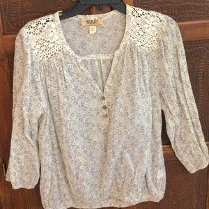 VAC Jeans (Nine West Vintage American Collection) blouse size M,
